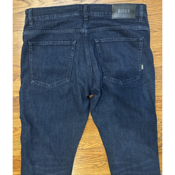 Hugo Boss Jeans Womens Blue 12 33/32 Delaware Slim Fit - Picture 12 of 14